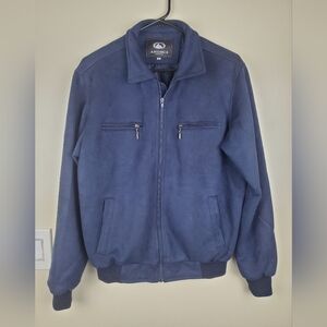 AMERICA JACKETS Men's Blue Suede Coat Size M